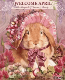 Happy April New Month GIF - Happy April New Month Spring Is Here GIFs