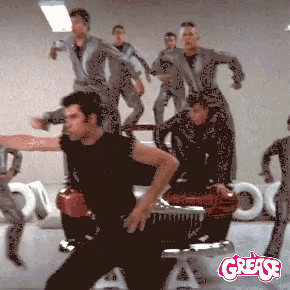 Dance Grease Lightning GIF - Dance Grease Lightning Danny GIFs