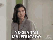 No Sea Tan Maleducado Marcela Valencia GIF - No Sea Tan Maleducado Marcela Valencia Yo Soy Betty La Fea GIFs