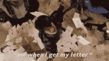 harry potter catch the letter