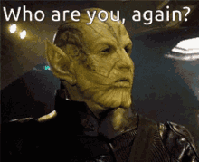 Who Are You Again GIF - Who Are You Again Alien GIFs