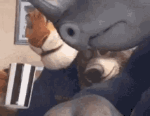 Wolf And Tiger Woof GIF - Wolf And Tiger Wolf Woof GIFs