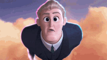 Flying Theodore Templeton GIF - Flying Theodore Templeton The Boss Baby Family Business GIFs
