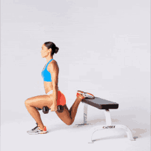 split squat exercise workout stretch leg exercise