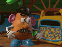 Mr Potato Head GIF - Mr Potato Head Kiss Ass Toy Story GIFs