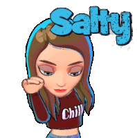 Salty Chill Sticker - Salty Chill Stickers