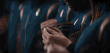 Putting Our Badges Star Trek Discovery GIF - Putting Our Badges Star Trek Discovery Part Of A Team GIFs