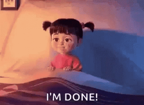 Time To Sleep Off Work GIF - Time To Sleep Off Work Boo GIFs