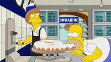 The Dream GIF - Innabun The Simpsons Cinnamon Roll GIFs
