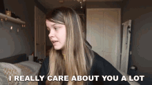 I Really Care About You A Lot Hannah Golden GIF - I Really Care About You A Lot Hannah Golden Antihan GIFs