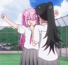anime anime girl poke angry anime angry