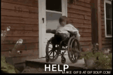 Wheelchair Fall GIF - Wheelchair Fall Fail GIFs