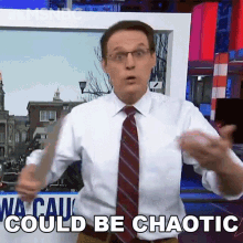 Could Be Chaotic Steve Kornacki GIF - Could Be Chaotic Steve Kornacki Election GIFs