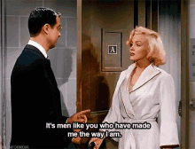 Its Men Like You Who Have Made Me The Way I Am Marilyn Monroe GIF - Its Men Like You Who Have Made Me The Way I Am Marilyn Monroe GIFs