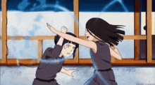 Hanabi Naruto Anime GIF - Hanabi Naruto Anime Fighting GIFs