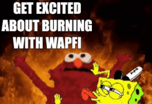 Get Excited About Burning Wapfi GIF - Get Excited About Burning Wapfi GIFs