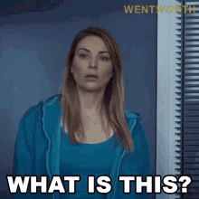 What Is This Allie Novak GIF - What Is This Allie Novak Wentworth GIFs