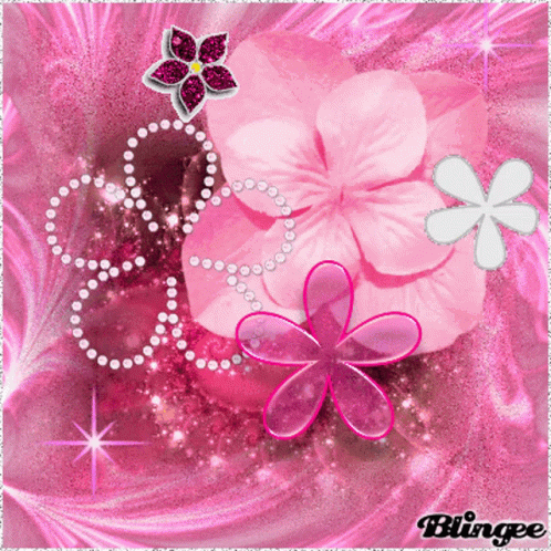 Sparkling Flower Pink