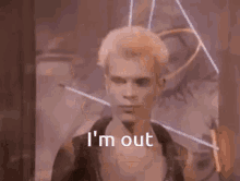 Billy Idol Billy Out GIF - Billy Idol Billy Out Im Out GIFs