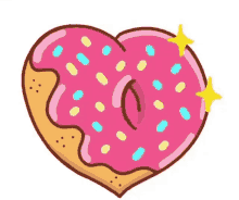 Heart Donut GIF - Heart Donut Bunny GIFs