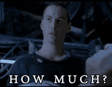The Matrix - How Much GIF - Howmuch Thematrix Keanu Reeves GIFs