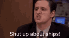 Shut Up Shipping GIF - Shut Up Shipping Ships GIFs