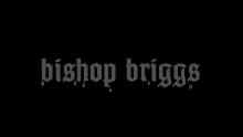 bishop briggs bishop briggs bishop brigs champion