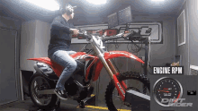 Dyno Test Dirt Rider GIF - Dyno Test Dirt Rider Testing The Engine GIFs
