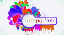 Happy Holi Gifkaro GIF - Happy Holi Gifkaro Happy Festival Of Colors GIFs
