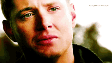 supernatural cry crying sad dean