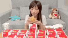 Big Mac Eating GIF - Big Mac Eating Yuka Kinoshita GIFs