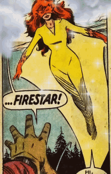 Comic Book Pages Firestar GIF - Comic Book Pages Firestar The New Warriors GIFs