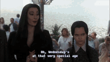 wednesday addams homicide special age wednesday