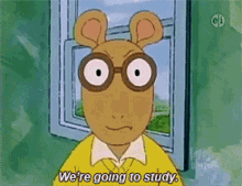 arthur were going to study study studying learning