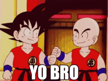 Yo Bro Dragon Ball GIF - Yo Bro Dragon Ball Goku GIFs