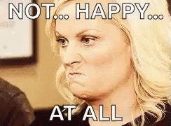 Amy Poehler Angry GIF - Amy Poehler Angry Disappointed GIFs
