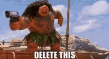 Moana Youre Welcome GIF - Moana Youre Welcome Delete This GIFs