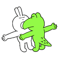 Pep Talk Hug Sticker - Pep Talk Hug Caring Stickers