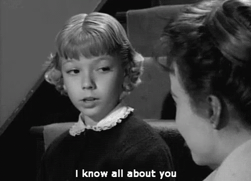 i know i know all about you