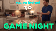 Game Night GIF - Game Night You Are Invited To Game Night GIFs