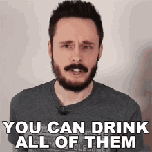 You Can Drink All Of Them Liam Scott Edwards GIF - You Can Drink All Of Them Liam Scott Edwards Ace Trainer Liam GIFs