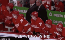 Red Wings Larkin GIF - Red Wings Win Larkin GIFs