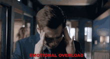 Richard Rankin Emotional Breakdown GIF - Richard Rankin Emotional Breakdown Emotional Overload GIFs