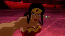 Come Here - Justice League GIF - Justice League Wonder Woman Fight GIFs