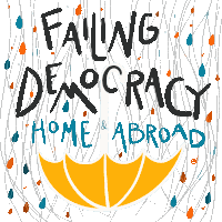 Failing Democracy Home And Abroad Sticker - Failing Democracy Home And Abroad Abroad Stickers