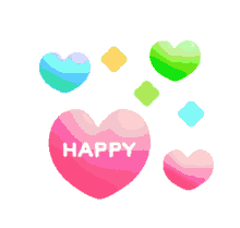 Happy Heart GIF - Happy Heart Colors GIFs