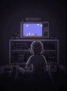 Playing Video Games GIF - Playing Video Games Little Boy GIFs