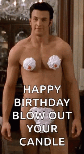 Sexy birthday for men