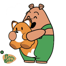 Love Bear Heart Cartoon Bear GIF - Love Bear Heart Cartoon Bear Love Bear With Heart GIFs