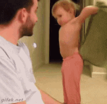 Dad Baby GIF - Dad Baby Pillow GIFs